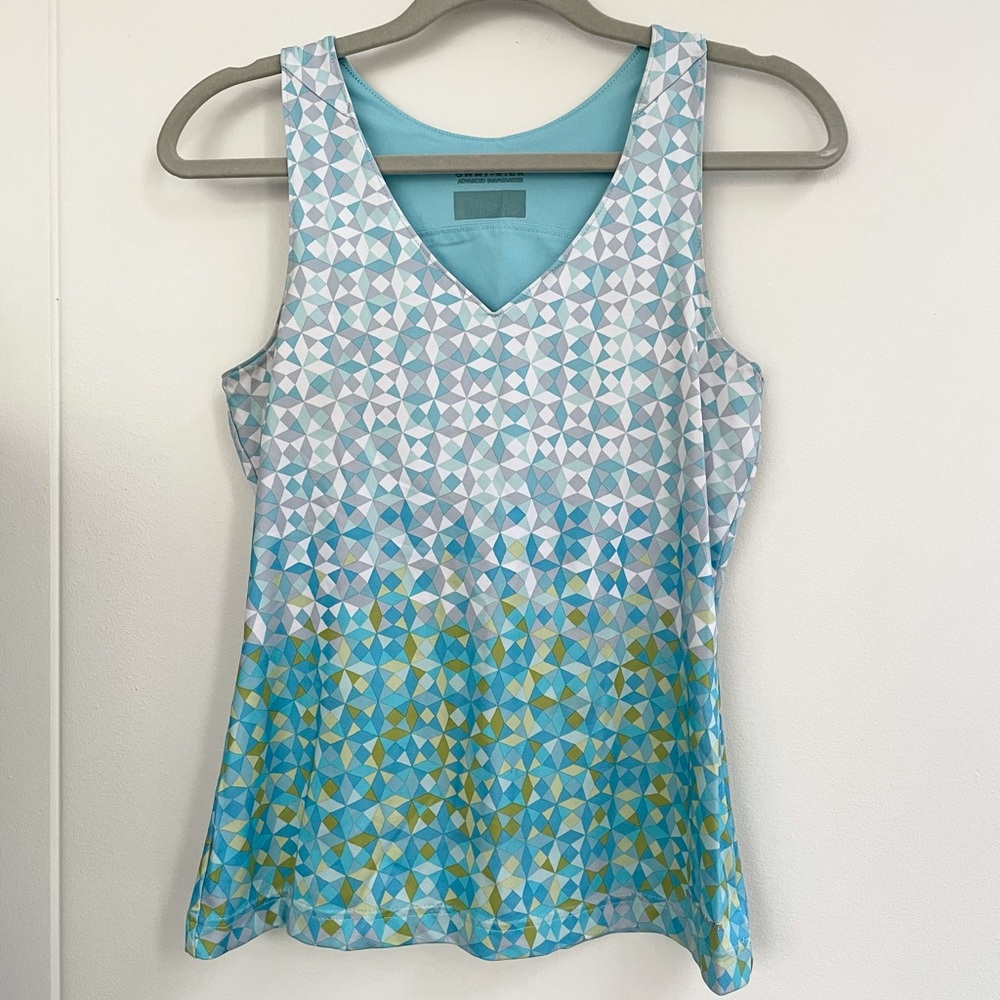 Columbia Geometric Print Active Top